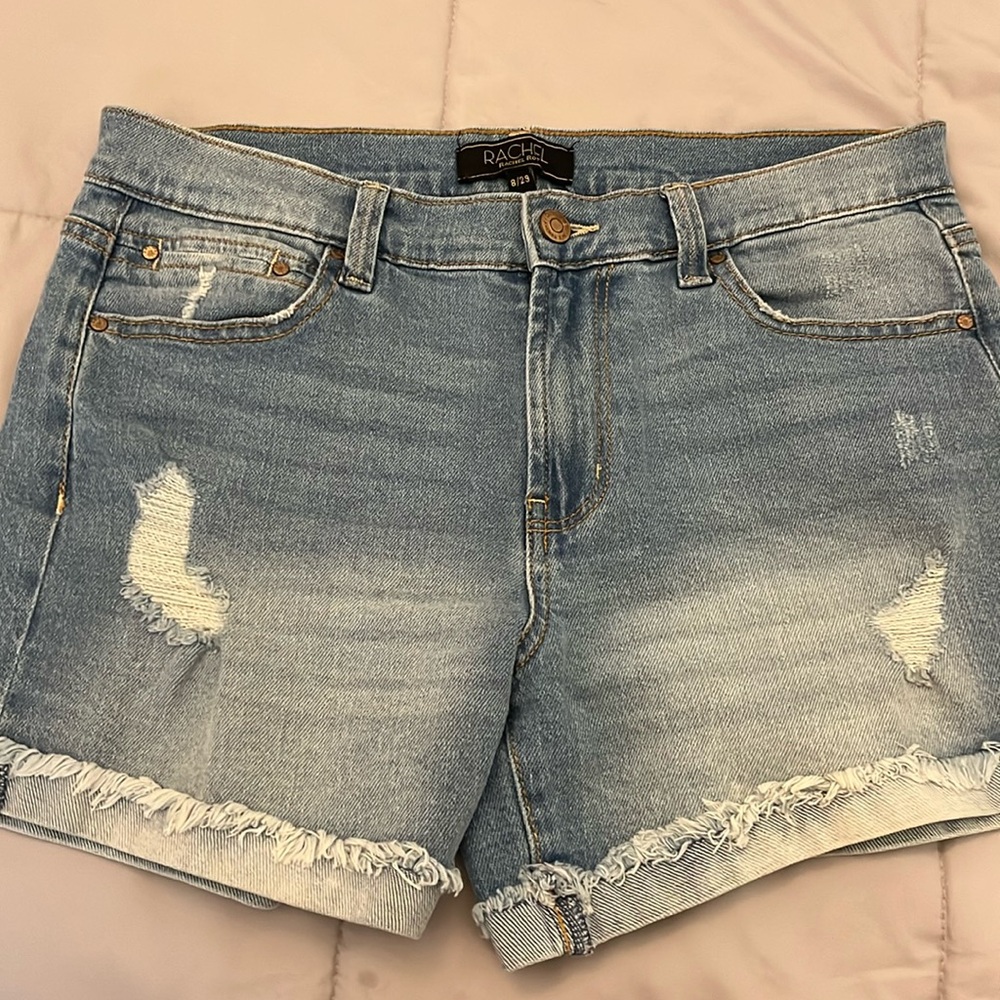 Rachel Roy stone wash denim shirts size 8